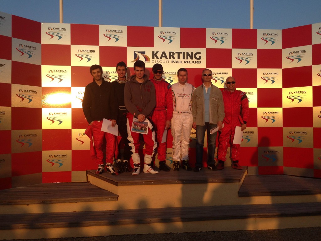 Podium Endurance : 1er TOULON NEW'S F1, 2nd CASTELLET TEAM, 3ème CARQUEIRANNE ECUREUIL